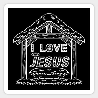 I Love Jesus Magnet